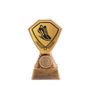 Antique Gold Athletics Plastic Tower