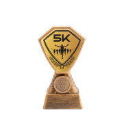Antique Gold 5K Run Plastic Tower