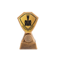 Antique Gold Chess Plastic Tower