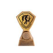 Antique Gold Dancing Plastic Tower