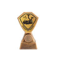 Antique Gold Fishing Plastic Tower