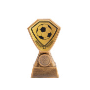 Antique Gold Football Plastic Tower