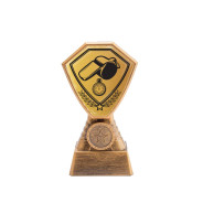 Antique Gold Football Referee Plastic Tower