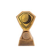 Antique Gold Golf Plastic Tower