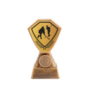 Antique Gold Hockey Plastic Tower