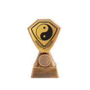 Antique Gold Martial Arts Plastic Tower