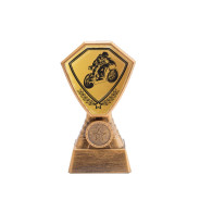 Antique Gold Motorcross Plastic Tower