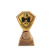 Antique Gold Poker Plastic Tower
