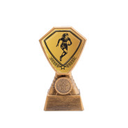 Antique Gold Women's Rugby Plastic Tower
