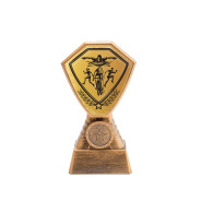 Antique Gold Triathlon Plastic Tower