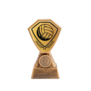 Antique Gold Volleyball Plastic Tower