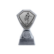 Antique Silver American Football Plastic Tower