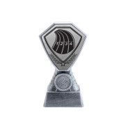 Antique Silver Athletics Plastic Tower
