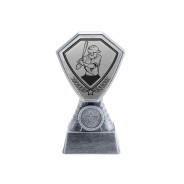Antique Silver Baseball Plastic Tower