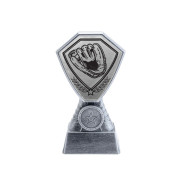 Antique Silver Baseball Plastic Tower