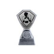 Antique Silver Boxing Plastic Tower