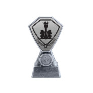 Antique Silver Chess Plastic Tower