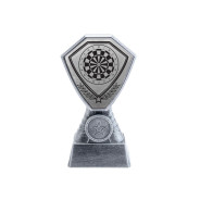 Antique Silver Darts Plastic Tower