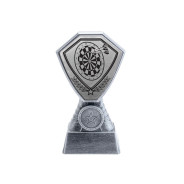 Antique Silver Darts Plastic Tower