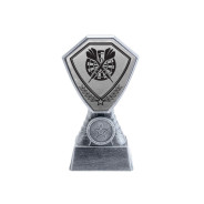Antique Silver Darts Plastic Tower