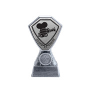 Antique Silver Drama Plastic Tower