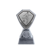 Antique Silver Football Plastic Tower