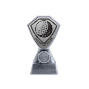 Antique Silver Golf Plastic Tower