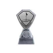 Antique Silver Golf Plastic Tower