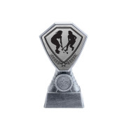 Antique Silver Hockey Plastic Tower