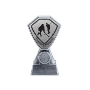 Antique Silver Hockey Plastic Tower