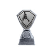 Antique Silver Karate Plastic Tower