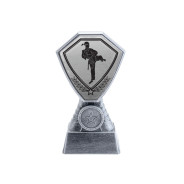 Antique Silver Karate Plastic Tower