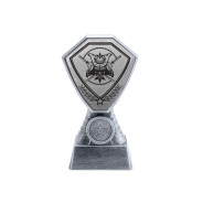 Antique Silver Martial Arts Plastic Tower