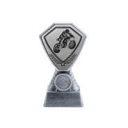 Antique Silver Motorcross Plastic Tower