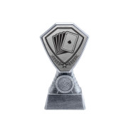 Antique Silver Poker Plastic Tower