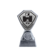 Antique Silver Poker Plastic Tower