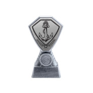 Antique Silver Sailing Plastic Tower