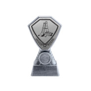 Antique Silver Tennis Plastic Tower