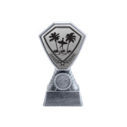 Antique Silver Surfing Plastic Tower