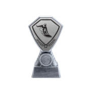 Antique Silver Surfing Plastic Tower