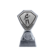 Antique Silver Women's Weightlifting Plastic Tower