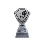 Antique Silver Weightlifting Plastic Tower