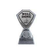 Antique Silver Well Done Plastic Tower