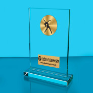 Dance Thick Glass Plaque with Black Presentation Box