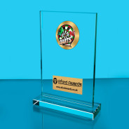 Darts Thick Glass Plaque with Black Presentation Box