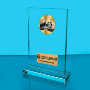 Film Thick Glass Plaque with Black Presentation Box