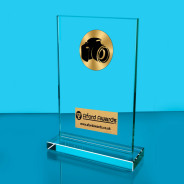 Photography Thick Glass Plaque with Black Presentation Box