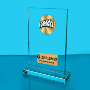 Street Dancing Thick Glass Plaque with Black Presentation Box