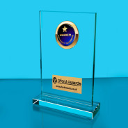 Winner Thick Glass Plaque with Black Presentation Box