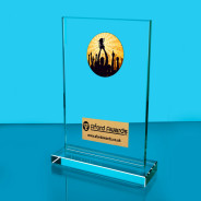 Winner Thick Glass Plaque with Black Presentation Box